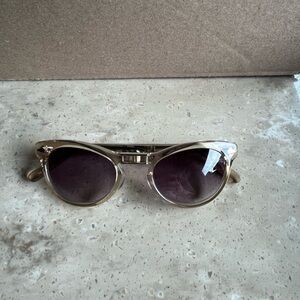 Vera Wang Gold Sunglasses